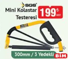 SGS MİNİ KOLASTAR TESTERESİ 300 MM